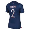 Maglia ufficiale Paris Saint Germain 2023-24 Hakimi 2 Casa per Donna